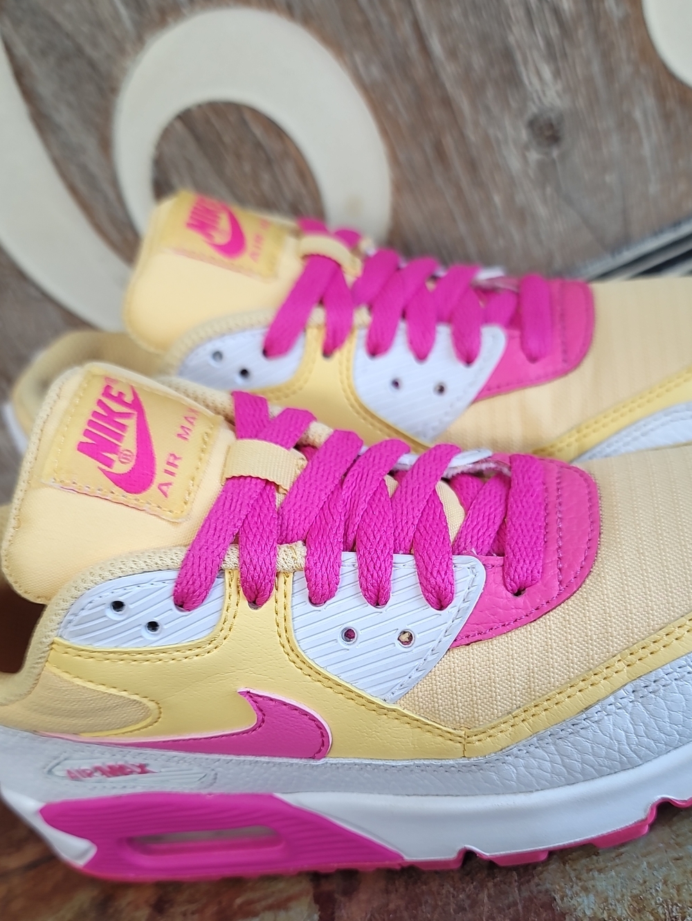 ๐ฅ Nike Air Max 90 "Topaz Fuchsia" ๐ฅ Wmns 6, Good Condition. Fast Shipping - Picture 13 of 16